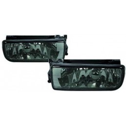 SET DE LUCES ANTINIEBLAS DE DISENO BMW E36  91 99 CRISTAL SMOKE