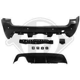 PARACHOQUES TRASERO LOOK M BMW E61  07 10  TOURING