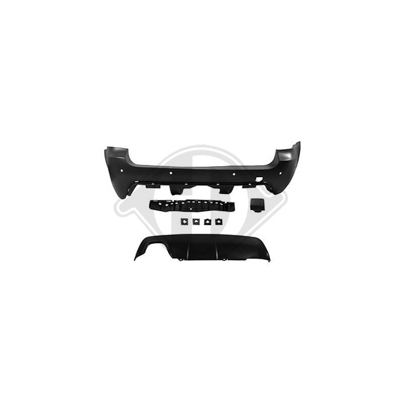 PARACHOQUES TRASERO LOOK M BMW E61  07 10  TOURING