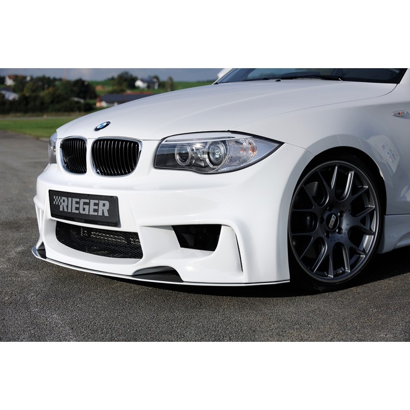 Espada para parachoques delantero look M BMW E81 82 87 88 RIEGER