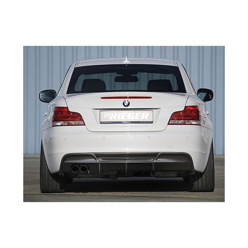 Difusor trasero BMW E82 88 pack M RIEGER