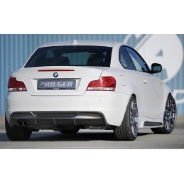Difusor trasero BMW E82 88 pack M RIEGER carbon look