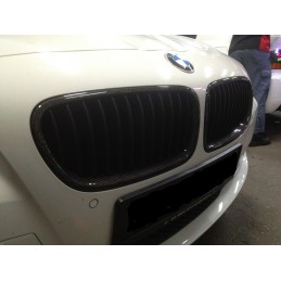 SET PARRILLAS DE DISENO BMW F10 11 10  gt  gt  LOOK CARBONO