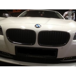 SET PARRILLAS DE DISENO BMW F10 11 10  gt  gt  LOOK CARBONO