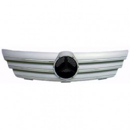 PARRILLA DEPORTIVA MERCEDES W203  04  gt  gt  CROMADO  PLATA