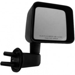 RETROVISOR IZQUIERDO WRANGLER  07  gt  gt  MANUAL PLEGABLE CRISTAL CON
