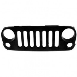 PARRILLA FRONTAL JEEP WRANGLER  07  gt  gt  MATE NEGRO