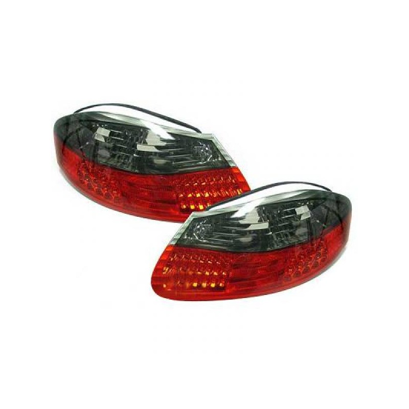 JUEGO PILOTOS DE DISENO PORSCHE BOXSTER  96  gt  gt  LED CRISTAL CLARO