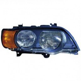 FARO DERECHO BMW X5 99 03 TYC INTERMITENTE AMARILLO H7 HB3 MOTOR