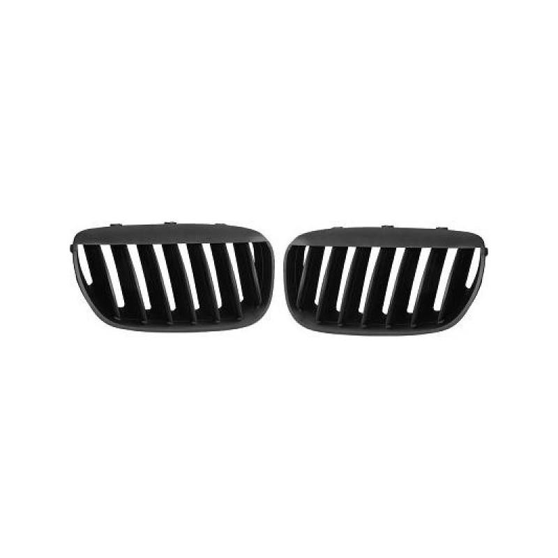 JUEGO PARRILLAS DE DISENO BMW X5 03 07  CPL  NEGRO
