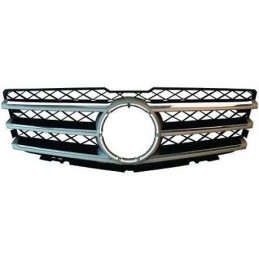 PARRILLA COMPLETA MERCEDES GLK X204 08  gt  gt  CROMADO NEGRO