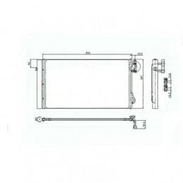 CONDENSADOR BMW X1 E84 09  TODOS DIESEL MODELOS 