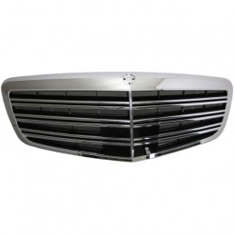 PARRILLA DEPORTIVA MERCEDES W221  05 09  CROMADO NEGRO