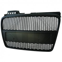Parrilla sin logo Audi A4 B7 negra tipo RS