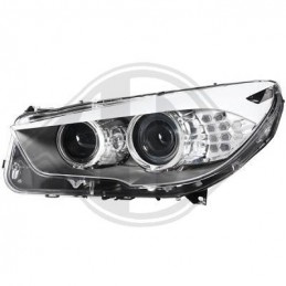 FARO BIXENON IZQUIERDO BMW  F07  09    gt  gt  CURVA CON LUZ  HELLA D1