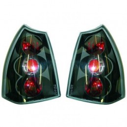 JUEGO PILOTOS DE DISENO PEUGEOT 307 01 07 CRISTAL CLARO NEGRO SO