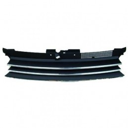 PARRILLA DEPORTIVA VW GOLF 4  97 03  NEGRA CROMADA