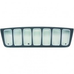 PARRILLA JEEP GRAND CHEROKEE  99 03  PINTABLE  CROMADO   NEGRO M