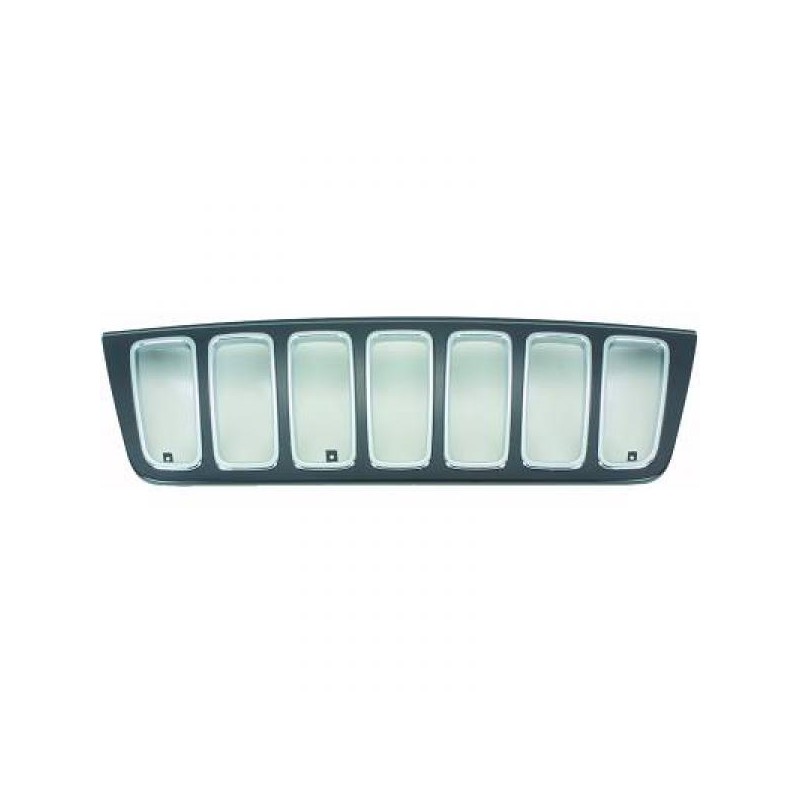 PARRILLA JEEP GRAND CHEROKEE  99 03  PINTABLE  CROMADO   NEGRO M