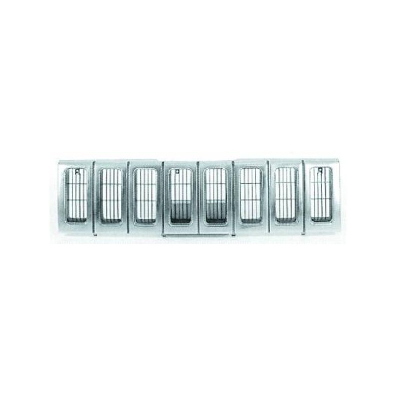 PARRILLA JEEP GRAND CHEROKEE  93 95 CROMADO  PLATA GRIS PINTABLE