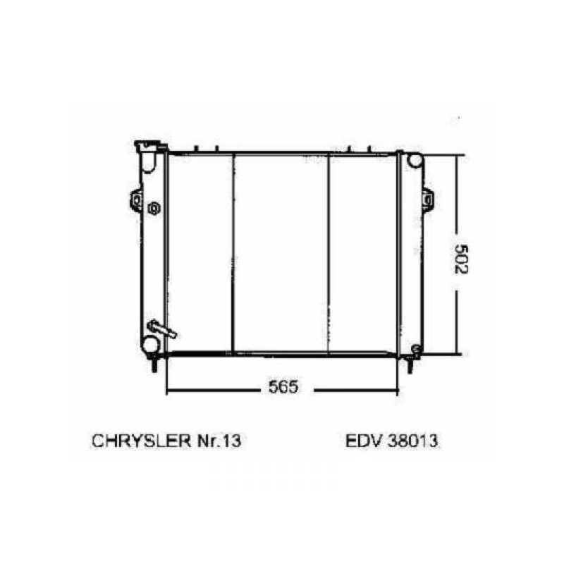 RADIADOR JEEP GRAND CHEROKEE II  91 99 564X493X32 4 0 I M A   AC