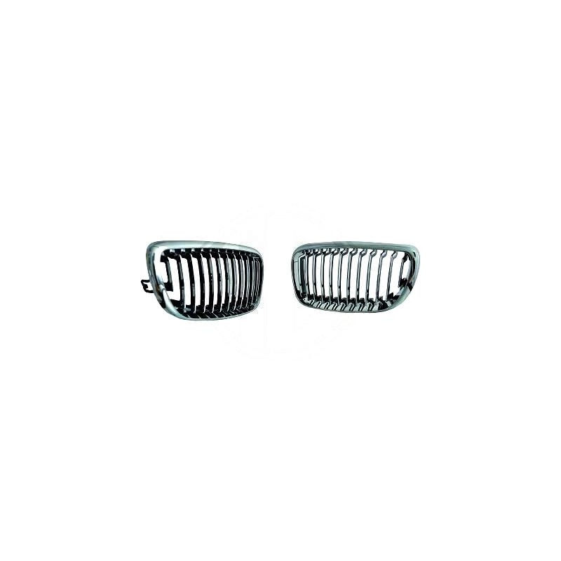 Parrillas BMW E81  E82  E87  E88 08 11 Serie 1   cromado
