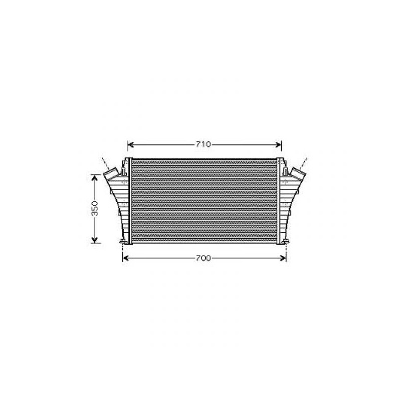 ENFRIADOR DE AIRE OPEL VECTRA C  02  gt  gt  647X400 2 0 2 2 DTI AUTOM
