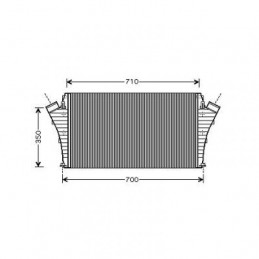 ENFRIADOR DE AIRE OPEL VECTRA C  02  gt  gt  647X415 2 0 2 2 DTI