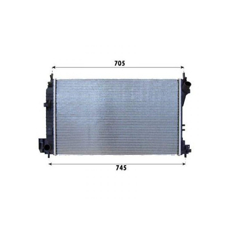 RADIADOR OPEL SIGNUM VECTRA C 02  gt  gt  650X415 2 2I 2 0DTI 2 2DTI