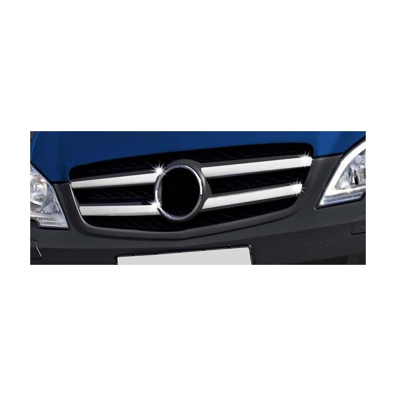 CUBRE PARRILLA 4 unidades ACERO INOXIDABLE MERCEDES VITO 2010 gt 
