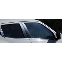 CUBRE MARCO VENTANA 4 unidades ACERO INOXIDABLE NISSAN JUKE 2010