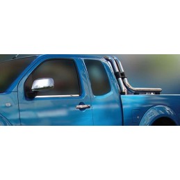 CUBRE MANETAS 2 puertas ACERO INOXIDABLE NISSAN NAVARA 01 06 gt 