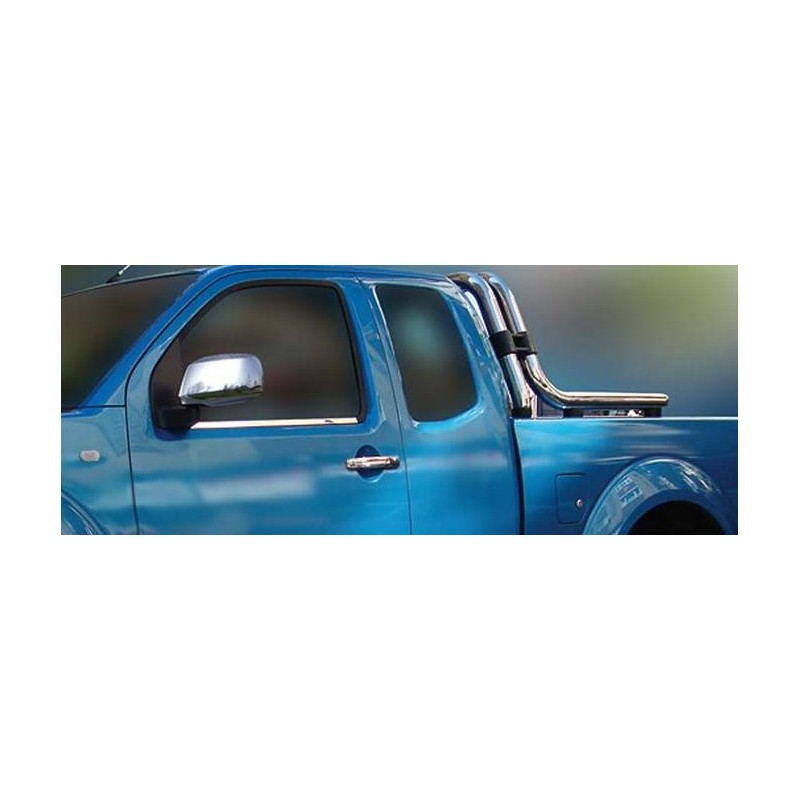 CUBRE MARCO VENTANA 4 unidades ACERO INOXIDABLE NISSAN NAVARA 01