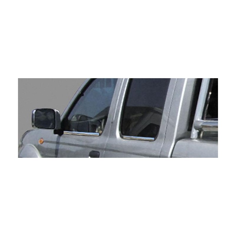 CUBRE MARCO VENTANA 4 unidades ACERO INOXIDABLE NISSAN PICK UP 0