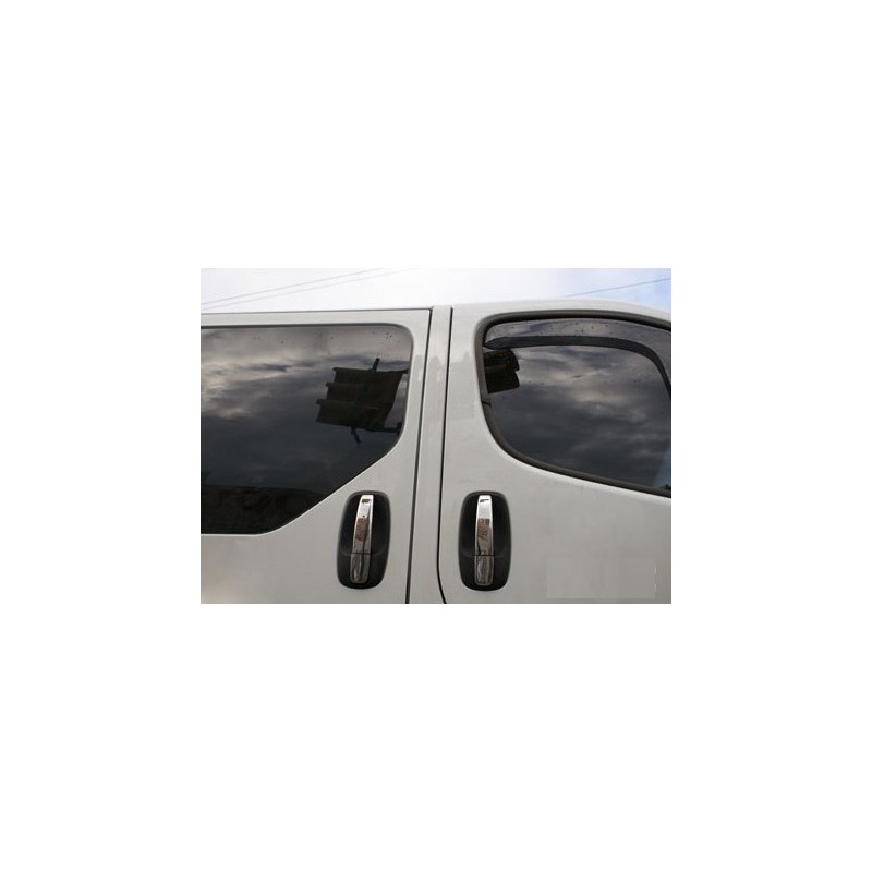 CUBRE MANETAS 4 puertas ACERO INOXIDABLE NISSAN PRIMASTAR 2004 gt 