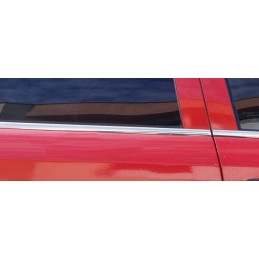 CUBRE MARCO VENTANA 4 unidades ACERO INOXIDABLE OPEL ASTRA G 200