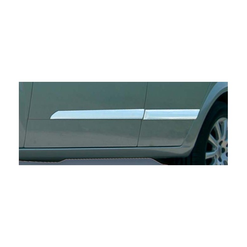 CUBRE MOLDURAS PUERTA 4 unidades ACERO INOXIDABLE OPEL ASTRA H 2