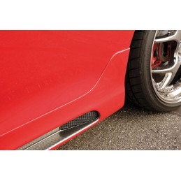 FALDON LATERAL IZQ Y DERE CON HUECO Y AGUJERO EN CARBON LOOK VW 