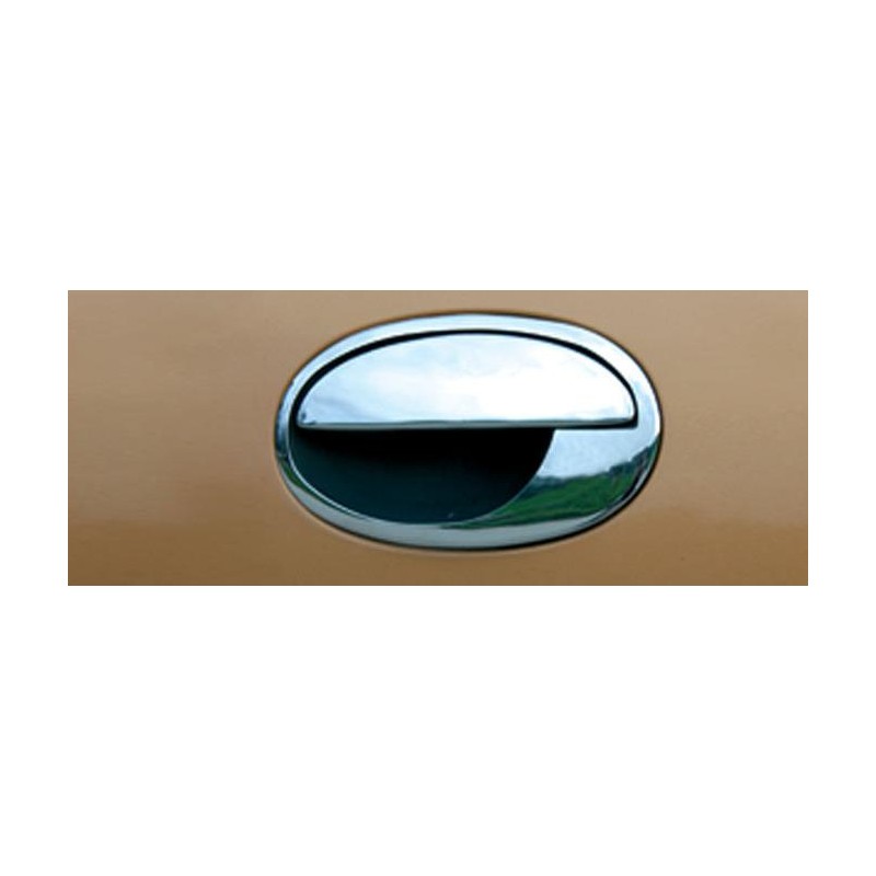 CUBRE MANETAS  4 unidades  2 puertas ACERO INOXIDABLE OPEL CORSA