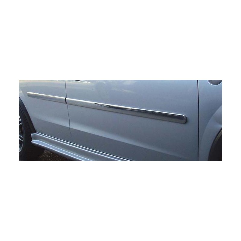 CUBRE MOLDURAS PUERTA 4 unidades ACERO INOXIDABLE OPEL CORSA C 0