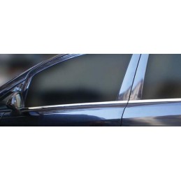 CUBRE MARCO VENTANA 4 unidades ACERO INOXIDABLE OPEL CORSA D 200