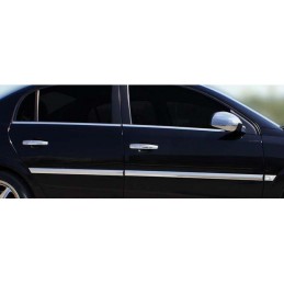 CUBRE MARCO VENTANA 4 unidades ACERO INOXIDABLE OPEL VECTRA C 20