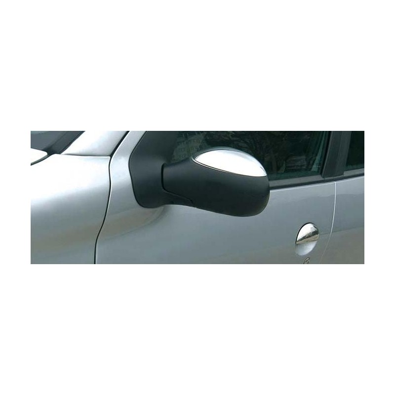 Cubre Espejos Retrovisores Acero Inoxidable PEUGEOT 1007 08 05 gt 