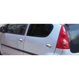 CUBRE MANETAS 4 puertas ACERO INOXIDABLE PEUGEOT 107 08 07 gt 