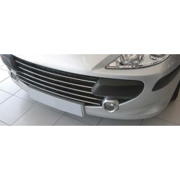 CUBRE PARRILLA 5 unidades ACERO INOXIDABLE PEUGEOT 307 01 06 gt 