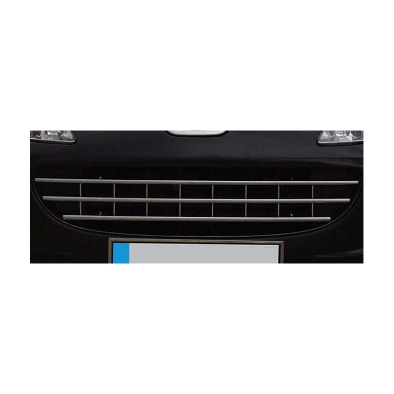 CUBRE REJILLA PARAGOLPES ACERO INOXIDABLE PEUGEOT 307 01 06 gt 