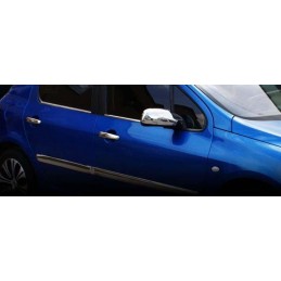 CUBRE MARCO VENTANA 4 unidades ACERO INOXIDABLE PEUGEOT 307 04 0