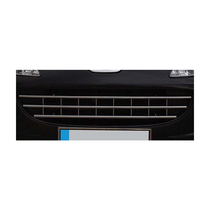 CUBRE REJILLA PARAGOLPES ACERO INOXIDABLE CROMADO PEUGEOT 407 20