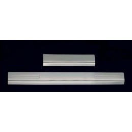 TALONERAS PUERTA 4 unidades ACERO INOXIDABLE PEUGEOT 407 2005 gt 