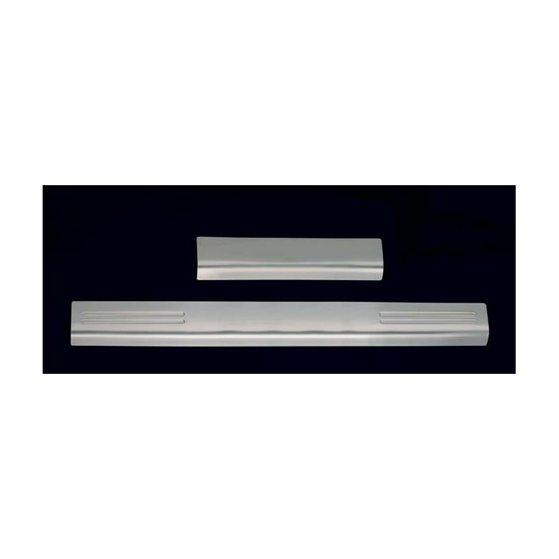 TALONERAS PUERTA 4 unidades ACERO INOXIDABLE PEUGEOT 407 2005 gt 